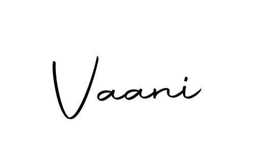 Make a beautiful signature design for name Vaani. With this signature (Autography-DOLnW) style, you can create a handwritten signature for free. Vaani signature style 10 images and pictures png