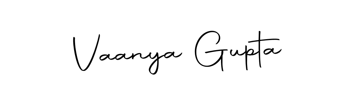 Vaanya Gupta stylish signature style. Best Handwritten Sign (Autography-DOLnW) for my name. Handwritten Signature Collection Ideas for my name Vaanya Gupta. Vaanya Gupta signature style 10 images and pictures png