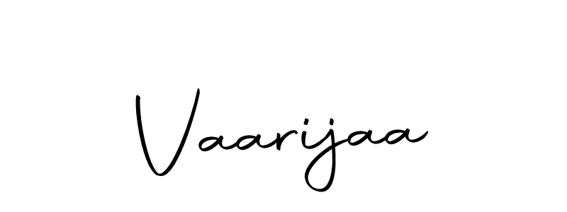 Make a beautiful signature design for name Vaarijaa. Use this online signature maker to create a handwritten signature for free. Vaarijaa signature style 10 images and pictures png