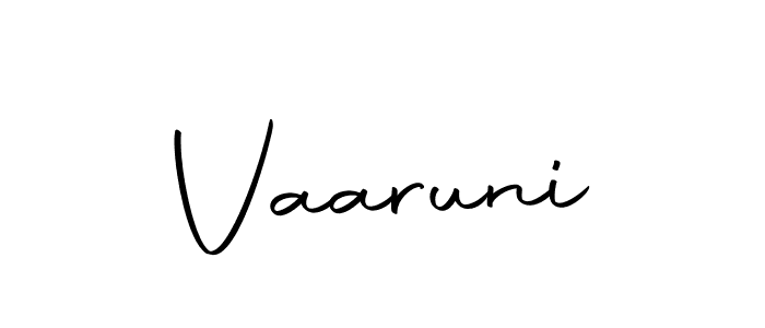 Similarly Autography-DOLnW is the best handwritten signature design. Signature creator online .You can use it as an online autograph creator for name Vaaruni. Vaaruni signature style 10 images and pictures png