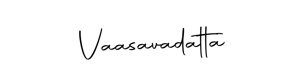 How to make Vaasavadatta signature? Autography-DOLnW is a professional autograph style. Create handwritten signature for Vaasavadatta name. Vaasavadatta signature style 10 images and pictures png