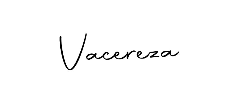 Use a signature maker to create a handwritten signature online. With this signature software, you can design (Autography-DOLnW) your own signature for name Vacereza. Vacereza signature style 10 images and pictures png