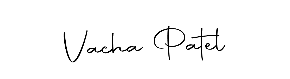 Similarly Autography-DOLnW is the best handwritten signature design. Signature creator online .You can use it as an online autograph creator for name Vacha Patel. Vacha Patel signature style 10 images and pictures png