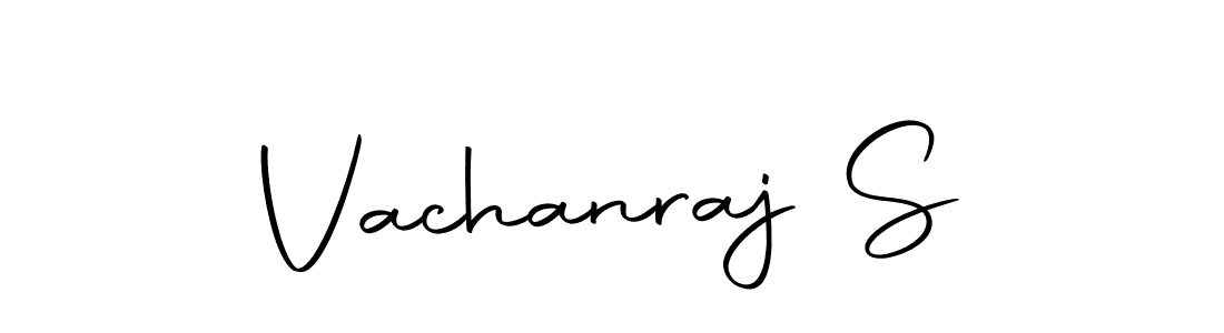 You should practise on your own different ways (Autography-DOLnW) to write your name (Vachanraj S) in signature. don't let someone else do it for you. Vachanraj S signature style 10 images and pictures png