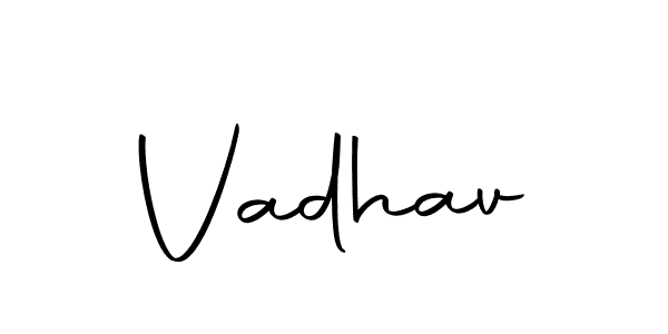 How to make Vadhav signature? Autography-DOLnW is a professional autograph style. Create handwritten signature for Vadhav name. Vadhav signature style 10 images and pictures png