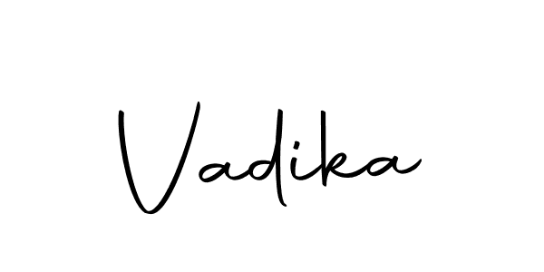 if you are searching for the best signature style for your name Vadika. so please give up your signature search. here we have designed multiple signature styles  using Autography-DOLnW. Vadika signature style 10 images and pictures png