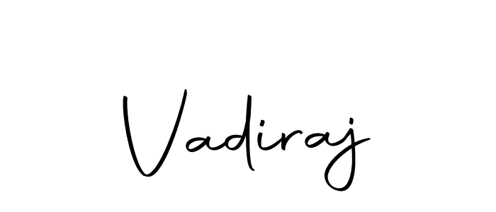 Make a beautiful signature design for name Vadiraj. Use this online signature maker to create a handwritten signature for free. Vadiraj signature style 10 images and pictures png