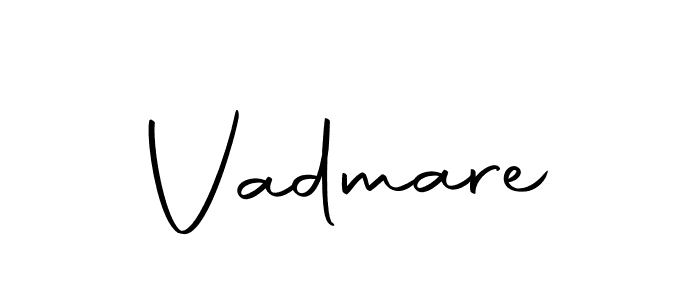 You should practise on your own different ways (Autography-DOLnW) to write your name (Vadmare) in signature. don't let someone else do it for you. Vadmare signature style 10 images and pictures png