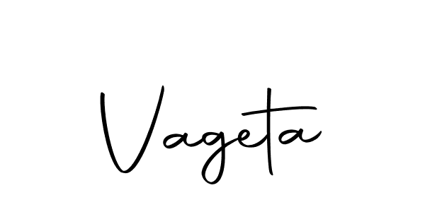 Make a beautiful signature design for name Vageta. With this signature (Autography-DOLnW) style, you can create a handwritten signature for free. Vageta signature style 10 images and pictures png