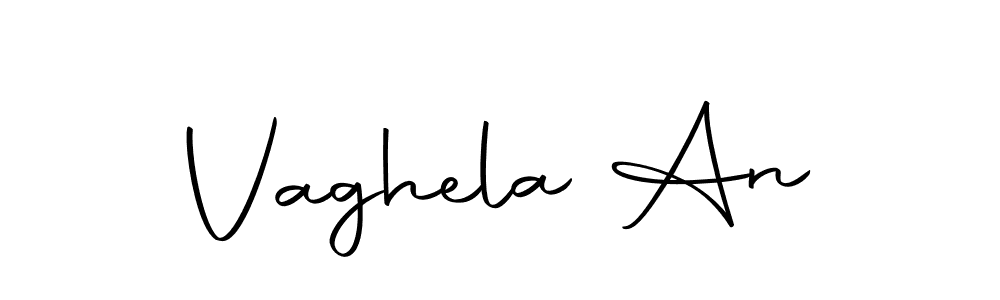 You should practise on your own different ways (Autography-DOLnW) to write your name (Vaghela An) in signature. don't let someone else do it for you. Vaghela An signature style 10 images and pictures png