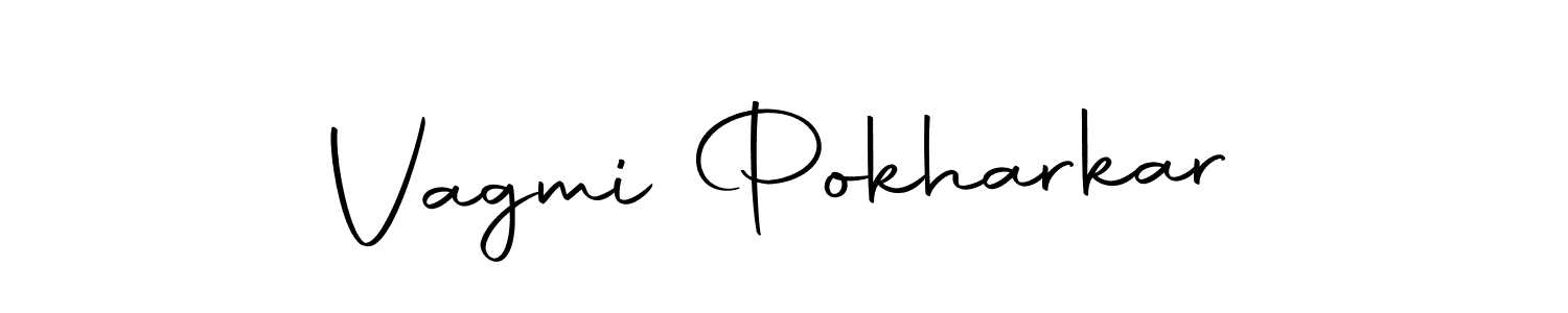 Use a signature maker to create a handwritten signature online. With this signature software, you can design (Autography-DOLnW) your own signature for name Vagmi Pokharkar. Vagmi Pokharkar signature style 10 images and pictures png