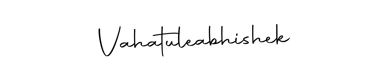 Make a short Vahatuleabhishek signature style. Manage your documents anywhere anytime using Autography-DOLnW. Create and add eSignatures, submit forms, share and send files easily. Vahatuleabhishek signature style 10 images and pictures png
