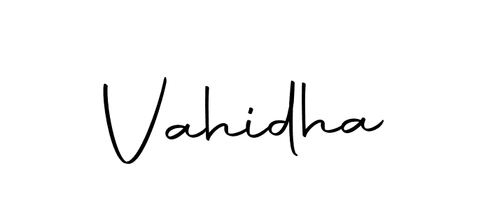 Also we have Vahidha name is the best signature style. Create professional handwritten signature collection using Autography-DOLnW autograph style. Vahidha signature style 10 images and pictures png