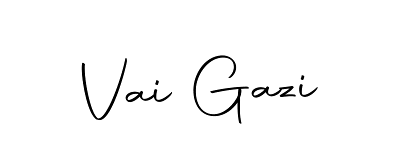 Similarly Autography-DOLnW is the best handwritten signature design. Signature creator online .You can use it as an online autograph creator for name Vai Gazi. Vai Gazi signature style 10 images and pictures png