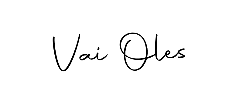 Design your own signature with our free online signature maker. With this signature software, you can create a handwritten (Autography-DOLnW) signature for name Vai Oles. Vai Oles signature style 10 images and pictures png
