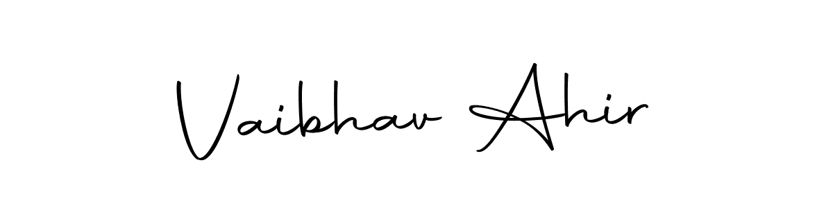 It looks lik you need a new signature style for name Vaibhav Ahir. Design unique handwritten (Autography-DOLnW) signature with our free signature maker in just a few clicks. Vaibhav Ahir signature style 10 images and pictures png
