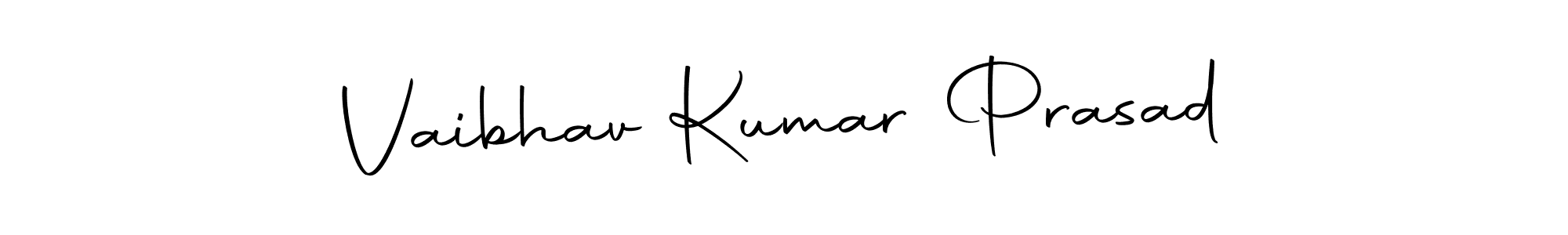 Make a beautiful signature design for name Vaibhav Kumar Prasad. Use this online signature maker to create a handwritten signature for free. Vaibhav Kumar Prasad signature style 10 images and pictures png
