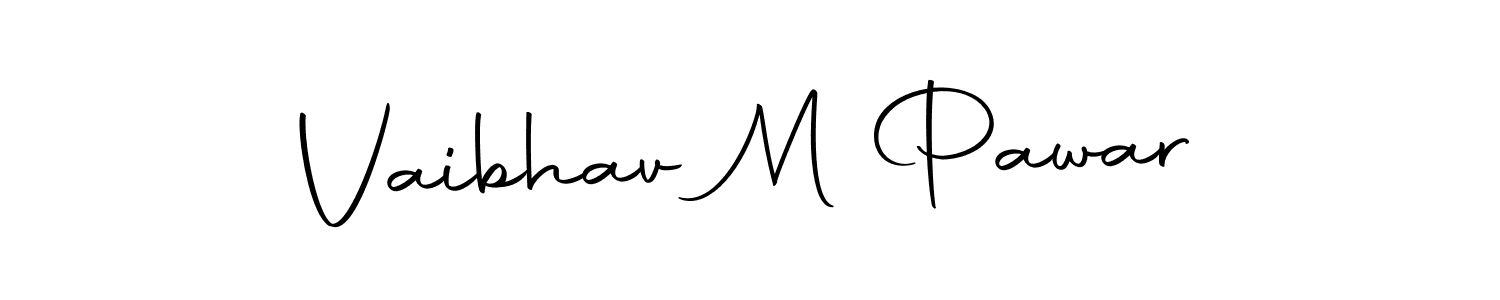 Also You can easily find your signature by using the search form. We will create Vaibhav M Pawar name handwritten signature images for you free of cost using Autography-DOLnW sign style. Vaibhav M Pawar signature style 10 images and pictures png