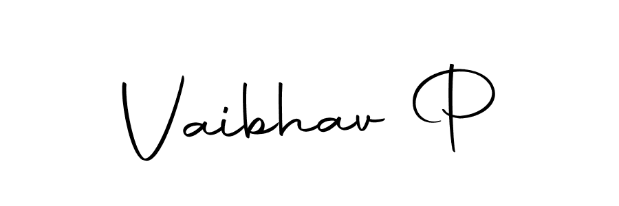 How to make Vaibhav P signature? Autography-DOLnW is a professional autograph style. Create handwritten signature for Vaibhav P name. Vaibhav P signature style 10 images and pictures png