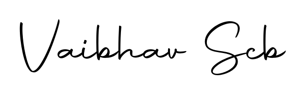 Discover how Vaibhav Scb looks in an executive cursive font (Autography-DOLnW). Perfect for legal documents, invoices, and certificates. Vaibhav Scb signature style 10 images and pictures png