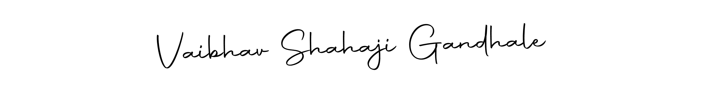 Make a beautiful signature design for name Vaibhav Shahaji Gandhale. With this signature (Autography-DOLnW) style, you can create a handwritten signature for free. Vaibhav Shahaji Gandhale signature style 10 images and pictures png