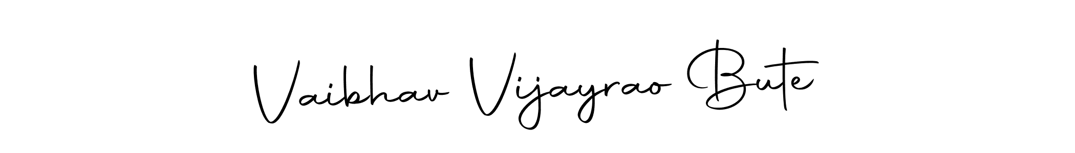 The best way (Autography-DOLnW) to make a short signature is to pick only two or three words in your name. The name Vaibhav Vijayrao Bute include a total of six letters. For converting this name. Vaibhav Vijayrao Bute signature style 10 images and pictures png
