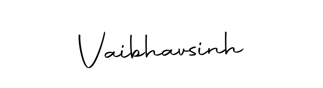 Create a beautiful signature design for name Vaibhavsinh. With this signature (Autography-DOLnW) fonts, you can make a handwritten signature for free. Vaibhavsinh signature style 10 images and pictures png