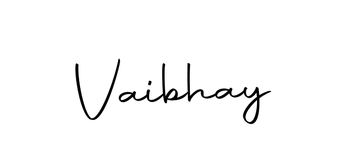 How to make Vaibhay name signature. Use Autography-DOLnW style for creating short signs online. This is the latest handwritten sign. Vaibhay signature style 10 images and pictures png