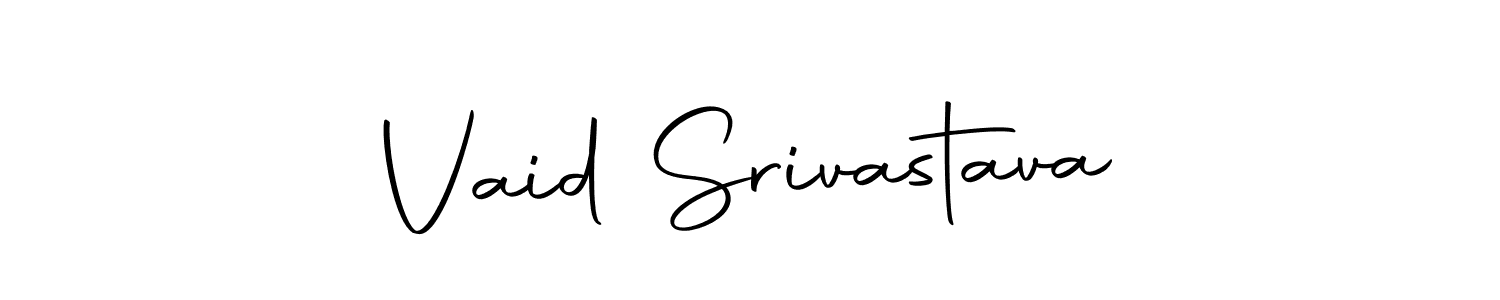 Autography-DOLnW is a professional signature style that is perfect for those who want to add a touch of class to their signature. It is also a great choice for those who want to make their signature more unique. Get Vaid Srivastava name to fancy signature for free. Vaid Srivastava signature style 10 images and pictures png