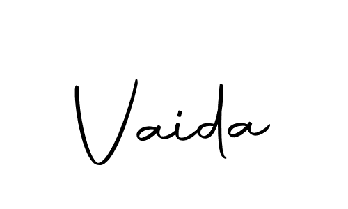 How to make Vaida signature? Autography-DOLnW is a professional autograph style. Create handwritten signature for Vaida name. Vaida signature style 10 images and pictures png