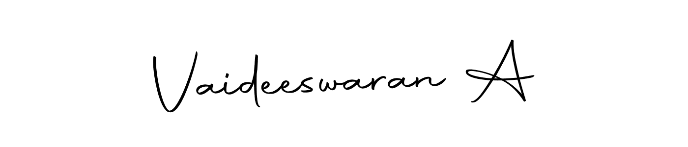 Here are the top 10 professional signature styles for the name Vaideeswaran A. These are the best autograph styles you can use for your name. Vaideeswaran A signature style 10 images and pictures png