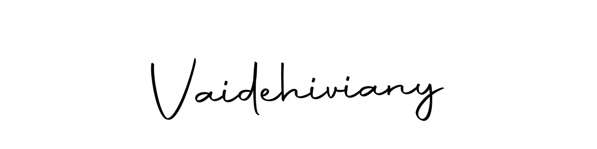 It looks lik you need a new signature style for name Vaidehiviany. Design unique handwritten (Autography-DOLnW) signature with our free signature maker in just a few clicks. Vaidehiviany signature style 10 images and pictures png