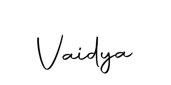 Vaidya stylish signature style. Best Handwritten Sign (Autography-DOLnW) for my name. Handwritten Signature Collection Ideas for my name Vaidya. Vaidya signature style 10 images and pictures png