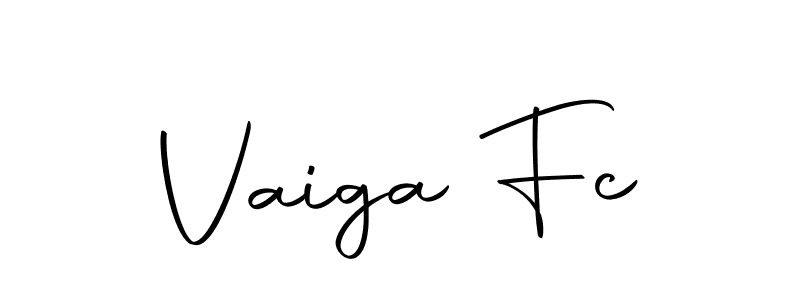 Use a signature maker to create a handwritten signature online. With this signature software, you can design (Autography-DOLnW) your own signature for name Vaiga Fc. Vaiga Fc signature style 10 images and pictures png