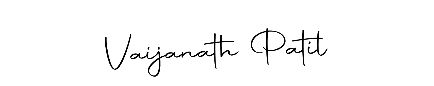 Create a beautiful signature design for name Vaijanath Patil. With this signature (Autography-DOLnW) fonts, you can make a handwritten signature for free. Vaijanath Patil signature style 10 images and pictures png