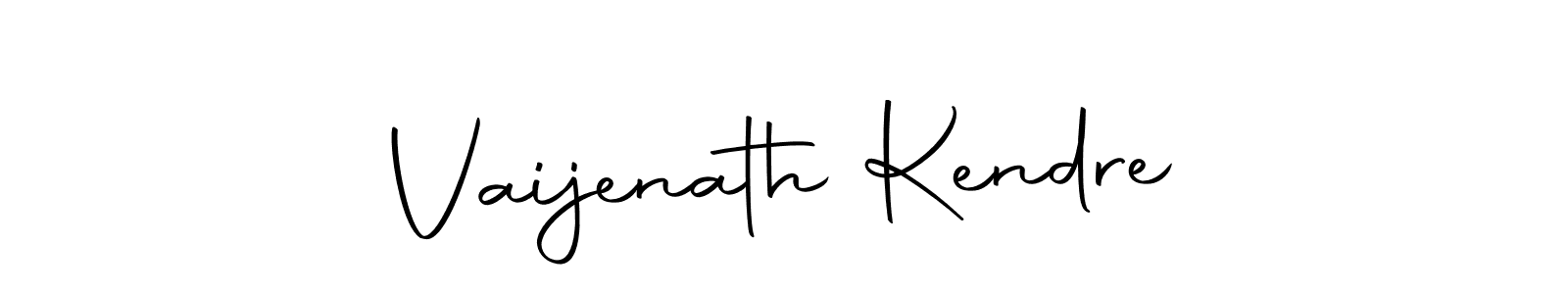 The best way (Autography-DOLnW) to make a short signature is to pick only two or three words in your name. The name Vaijenath Kendre include a total of six letters. For converting this name. Vaijenath Kendre signature style 10 images and pictures png