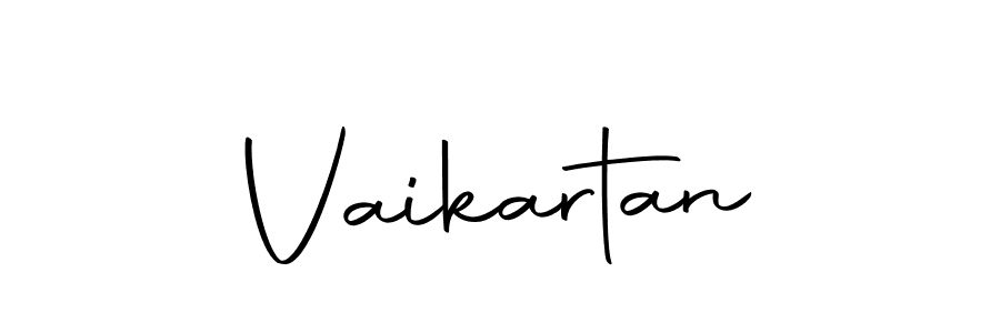 You should practise on your own different ways (Autography-DOLnW) to write your name (Vaikartan) in signature. don't let someone else do it for you. Vaikartan signature style 10 images and pictures png