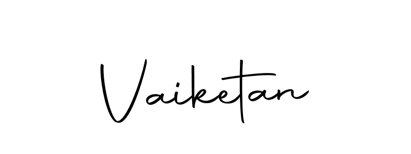 Make a beautiful signature design for name Vaiketan. With this signature (Autography-DOLnW) style, you can create a handwritten signature for free. Vaiketan signature style 10 images and pictures png