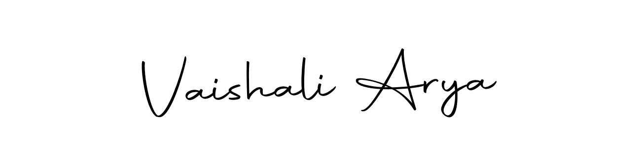 This is the best signature style for the Vaishali Arya name. Also you like these signature font (Autography-DOLnW). Mix name signature. Vaishali Arya signature style 10 images and pictures png