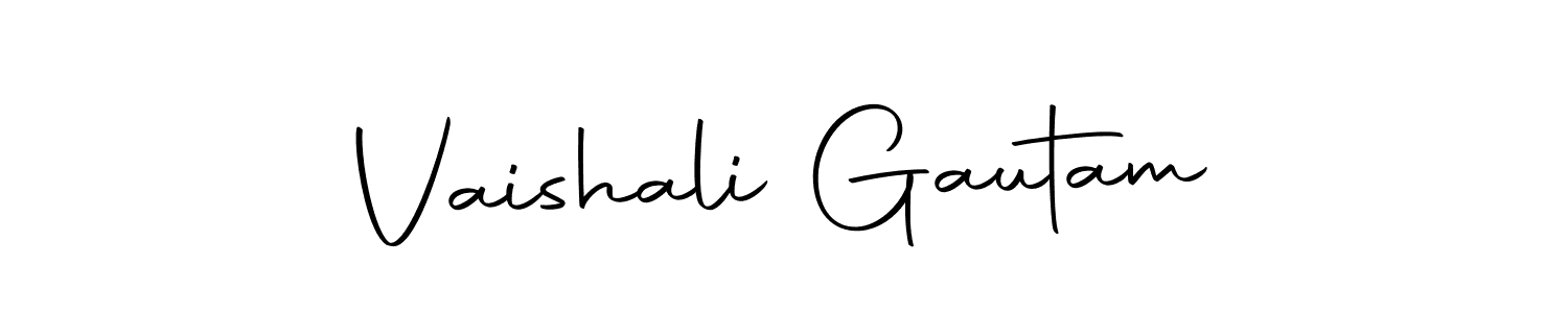 Also we have Vaishali Gautam name is the best signature style. Create professional handwritten signature collection using Autography-DOLnW autograph style. Vaishali Gautam signature style 10 images and pictures png