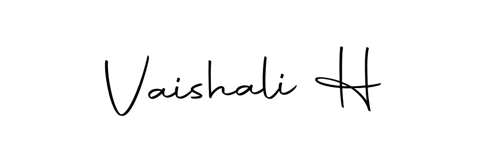 You should practise on your own different ways (Autography-DOLnW) to write your name (Vaishali H) in signature. don't let someone else do it for you. Vaishali H signature style 10 images and pictures png