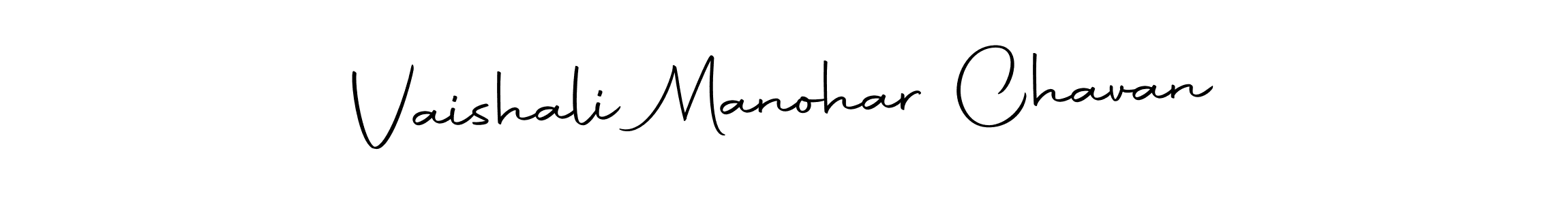 How to make Vaishali Manohar Chavan signature? Autography-DOLnW is a professional autograph style. Create handwritten signature for Vaishali Manohar Chavan name. Vaishali Manohar Chavan signature style 10 images and pictures png