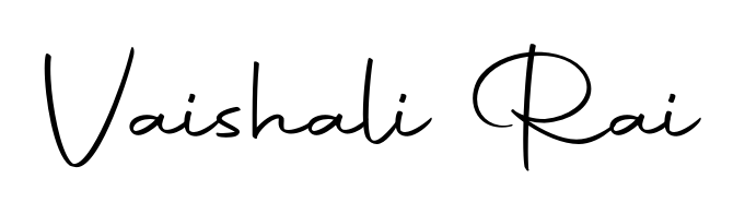 Transform the name Vaishali Rai into a signature masterpiece using Autography-DOLnW font. Ideal for photographers, artists, and creators looking for watermarks. Vaishali Rai signature style 10 images and pictures png