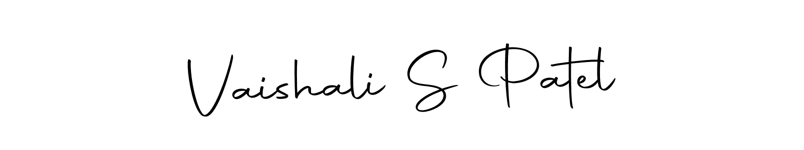 It looks lik you need a new signature style for name Vaishali S Patel. Design unique handwritten (Autography-DOLnW) signature with our free signature maker in just a few clicks. Vaishali S Patel signature style 10 images and pictures png