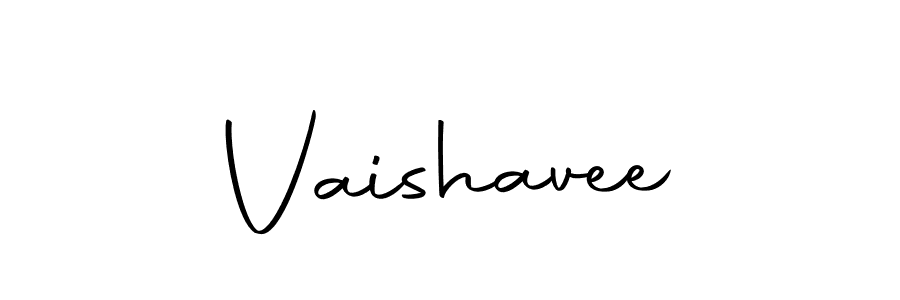 Design your own signature with our free online signature maker. With this signature software, you can create a handwritten (Autography-DOLnW) signature for name Vaishavee. Vaishavee signature style 10 images and pictures png