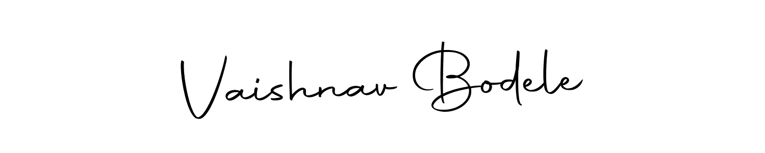 How to make Vaishnav Bodele signature? Autography-DOLnW is a professional autograph style. Create handwritten signature for Vaishnav Bodele name. Vaishnav Bodele signature style 10 images and pictures png