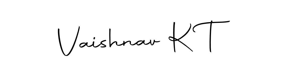 Vaishnav K T stylish signature style. Best Handwritten Sign (Autography-DOLnW) for my name. Handwritten Signature Collection Ideas for my name Vaishnav K T. Vaishnav K T signature style 10 images and pictures png