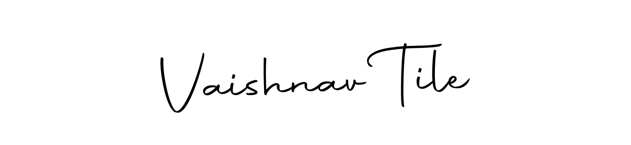 The best way (Autography-DOLnW) to make a short signature is to pick only two or three words in your name. The name Vaishnav Tile include a total of six letters. For converting this name. Vaishnav Tile signature style 10 images and pictures png