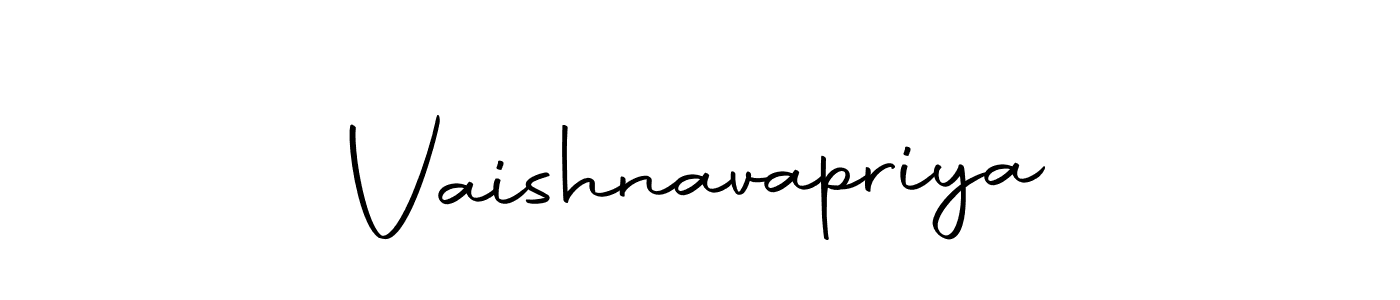 The best way (Autography-DOLnW) to make a short signature is to pick only two or three words in your name. The name Vaishnavapriya include a total of six letters. For converting this name. Vaishnavapriya signature style 10 images and pictures png