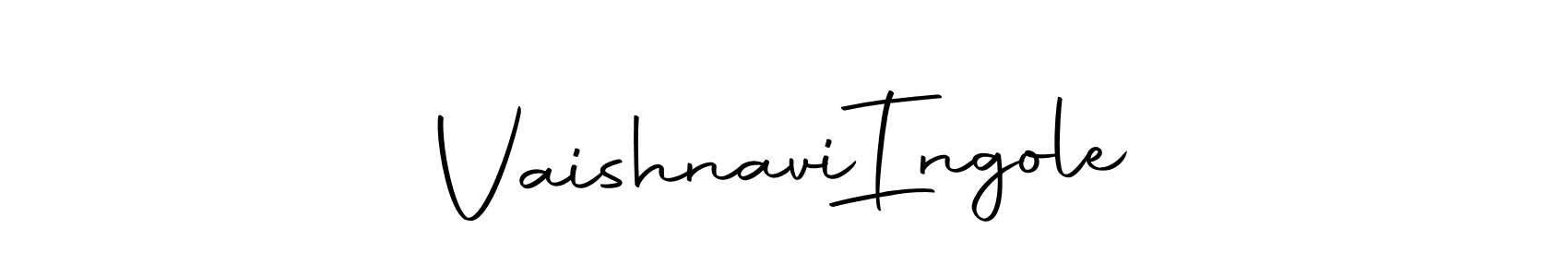 Design your own signature with our free online signature maker. With this signature software, you can create a handwritten (Autography-DOLnW) signature for name Vaishnavi  Ingole. Vaishnavi  Ingole signature style 10 images and pictures png